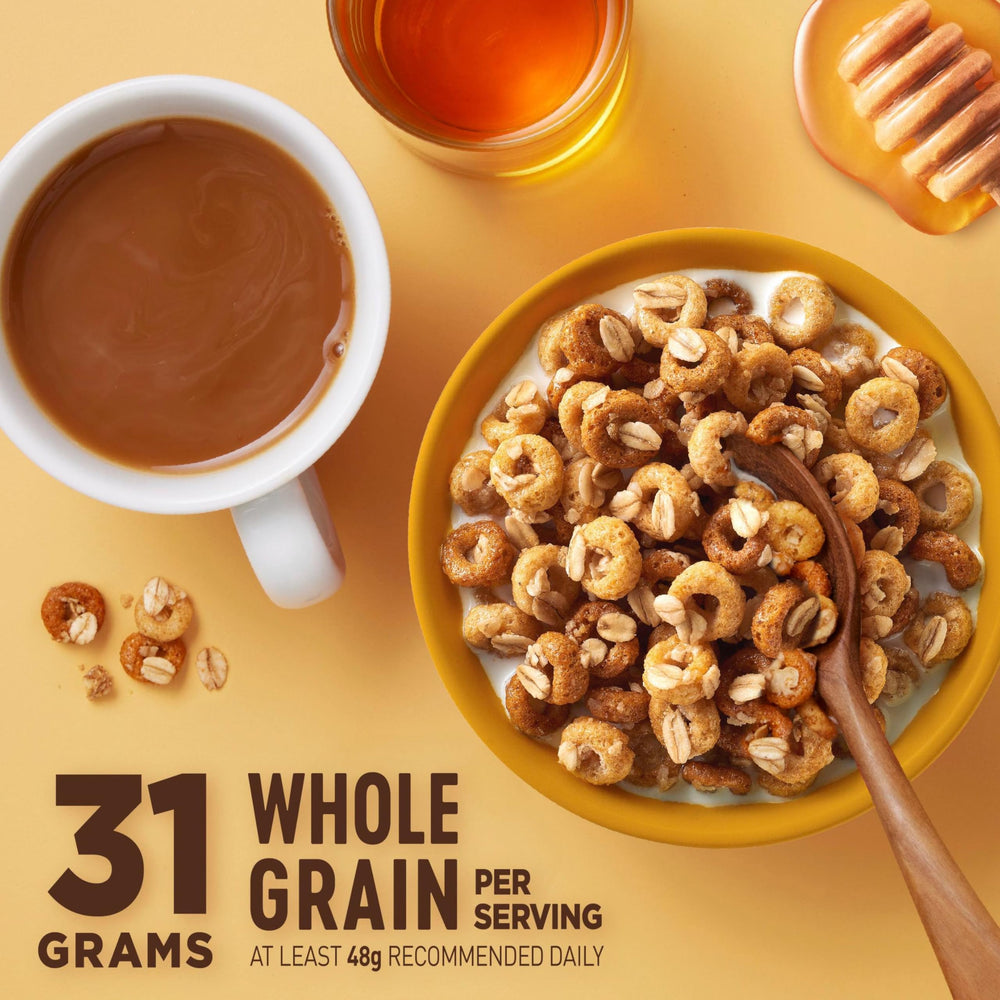 Cheerios Oat Crunch Oats N Honey trail mix idea adds oats and honey
