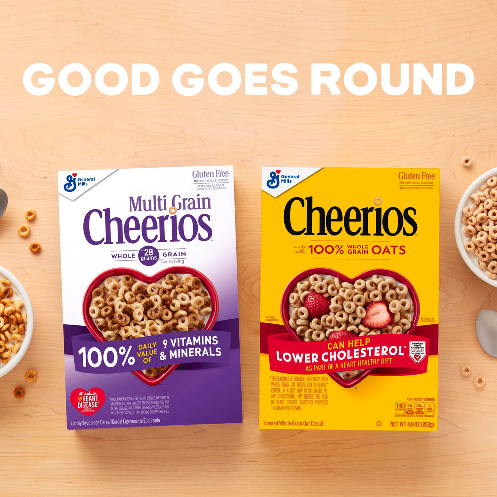 Trail mix ideas and more with Cheerios Multi Grain.