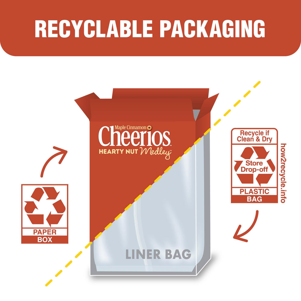 Cheerios trail mix adds crunch to hiking snack routines.