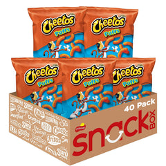 Cheetos cheese snacks pack of 40 for on-the-go snacking.