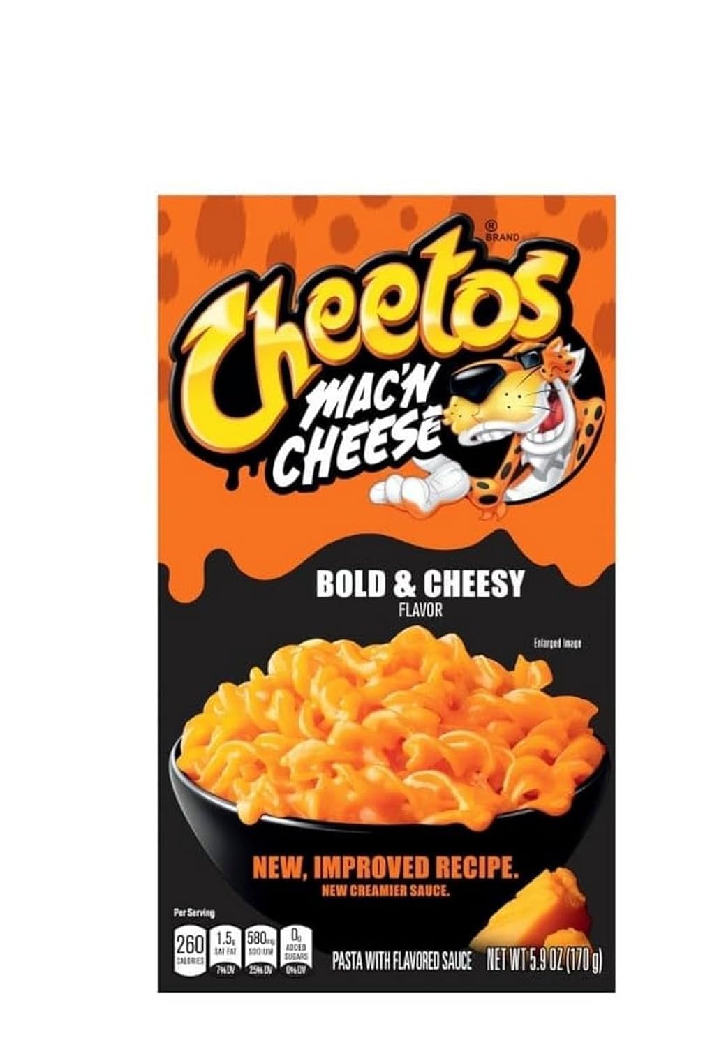 Cheetos Mac & Cheese Bold & Cheesy 12-pack box for quick family dinners