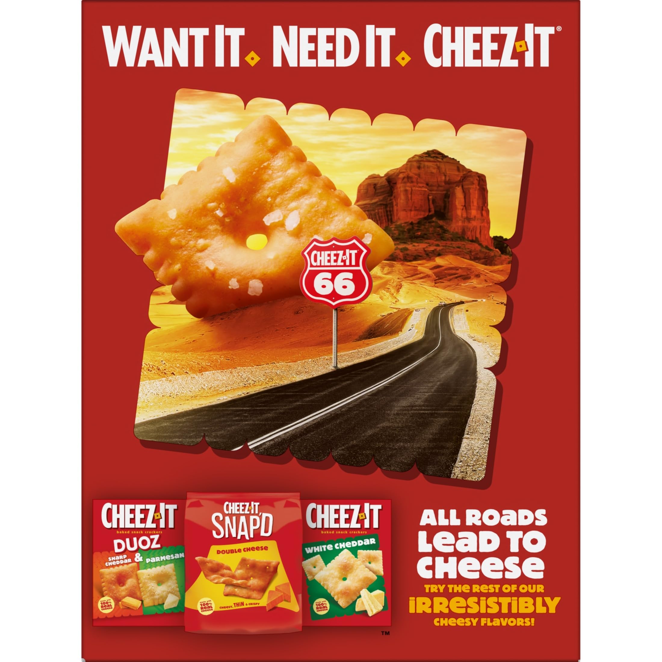 Cheez-It Grooves family-size box display for shared snacking moments.