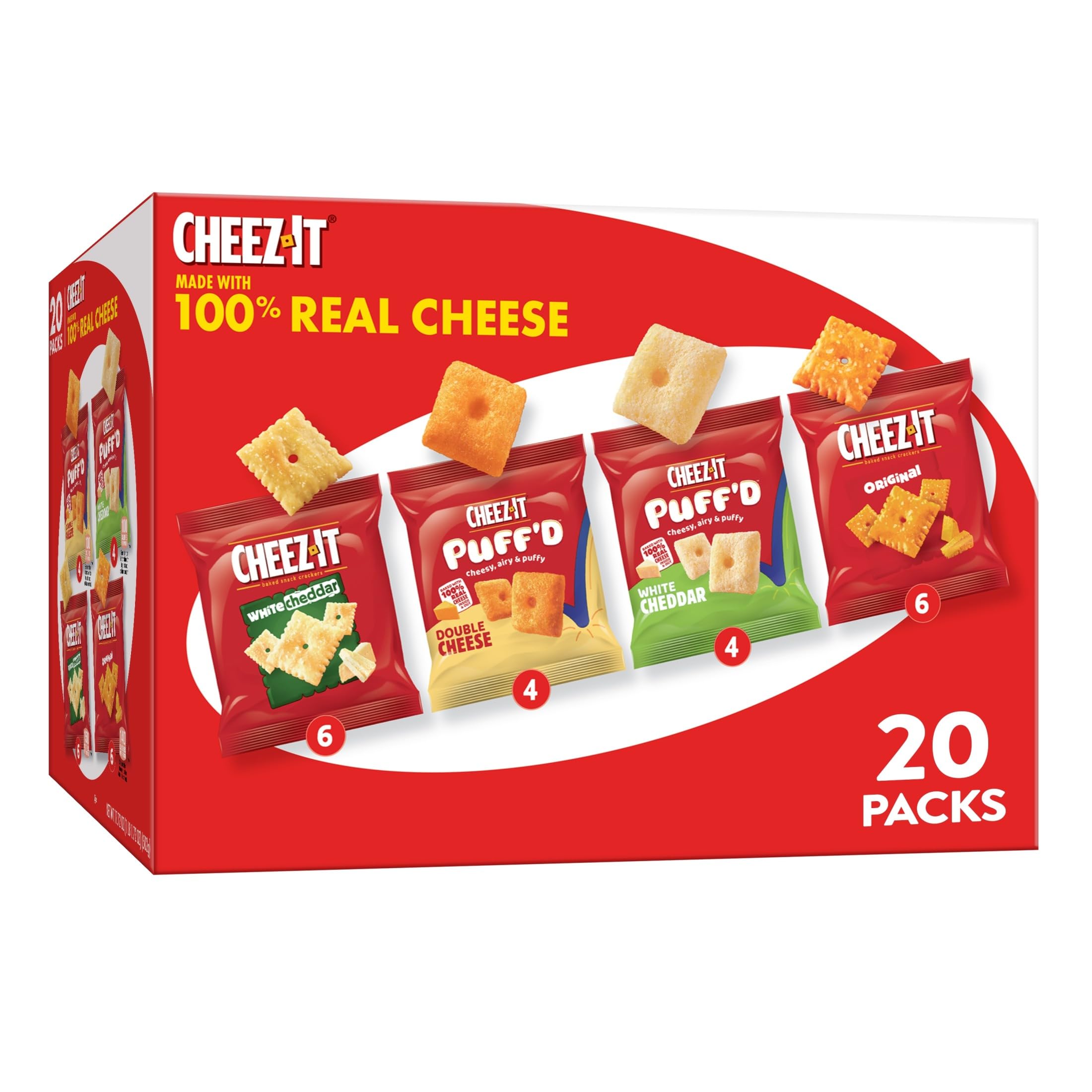 Cheez-It Original crackers in a multi-pack for family lunches