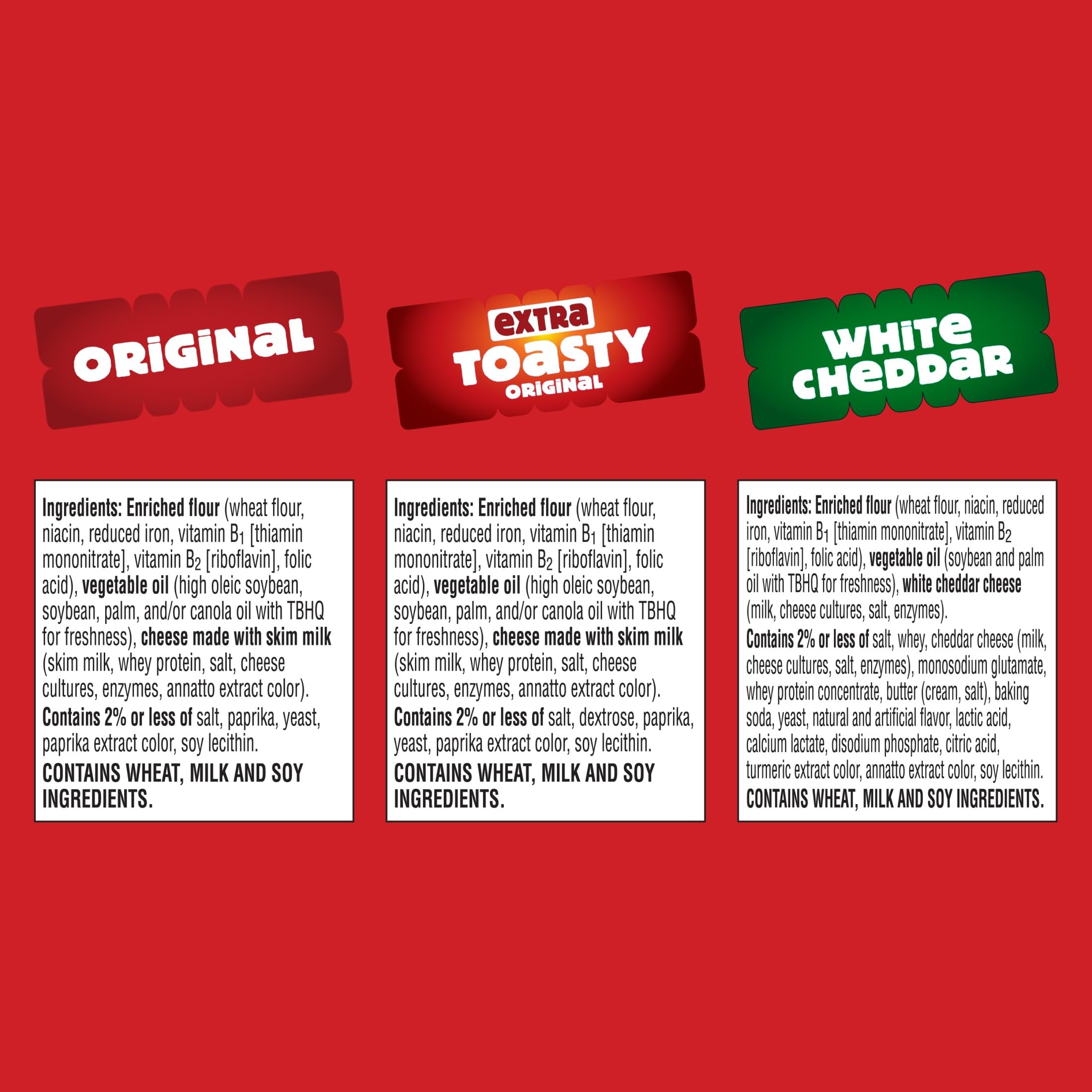 Cheez-It road trip snack boxes beside map