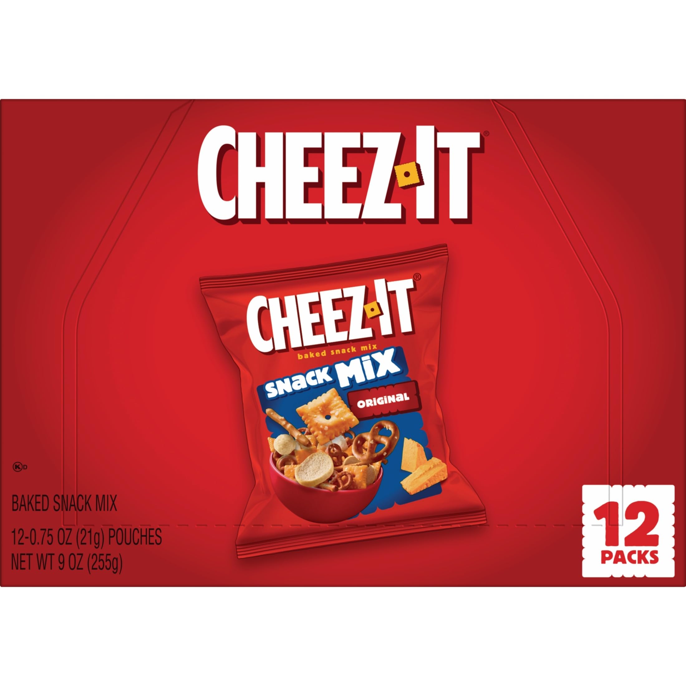 Cheez-It Snack Mix in lunchbox, convenient school snack.