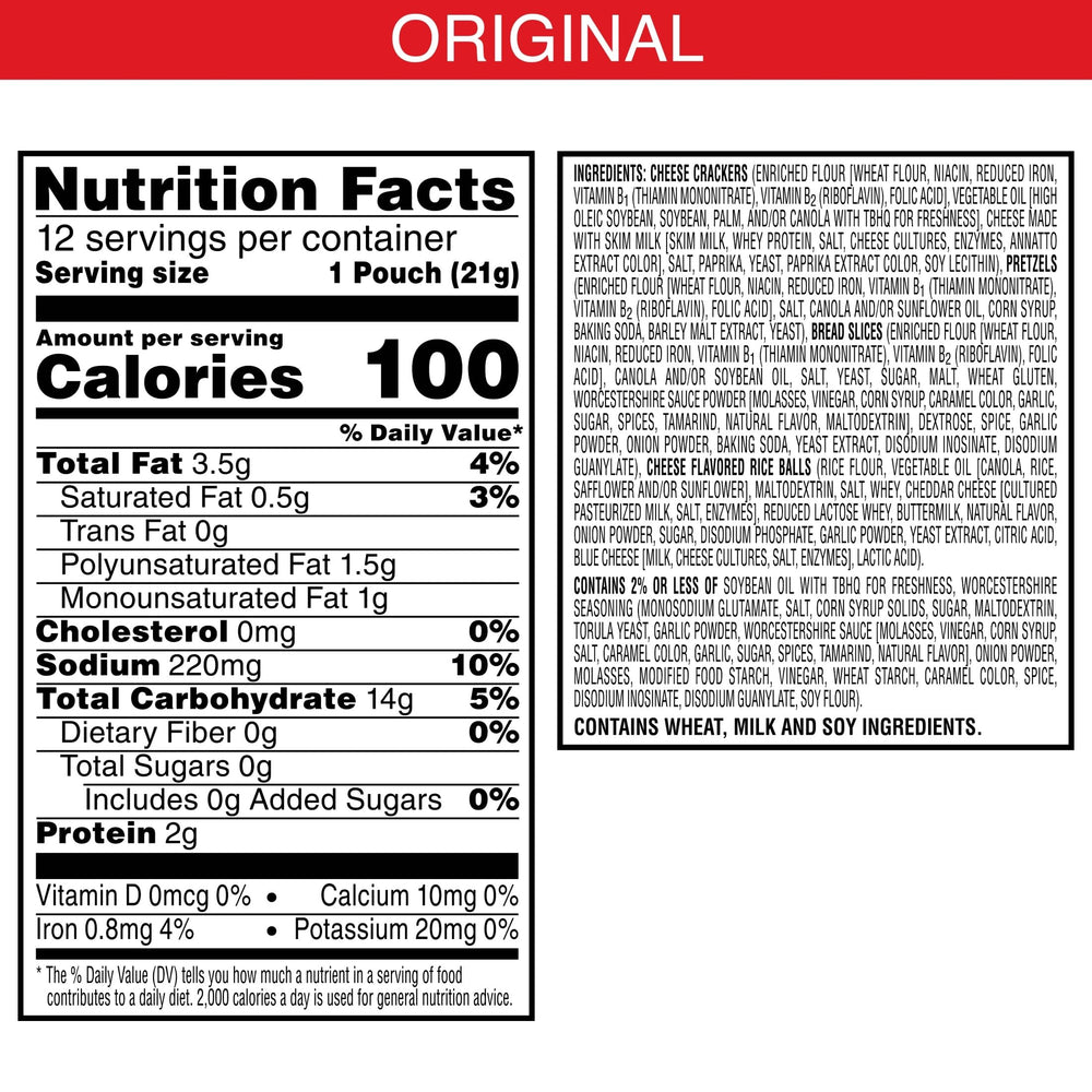 Cheez-It Snack Mix pretzels detail, savory crunch for sharing.