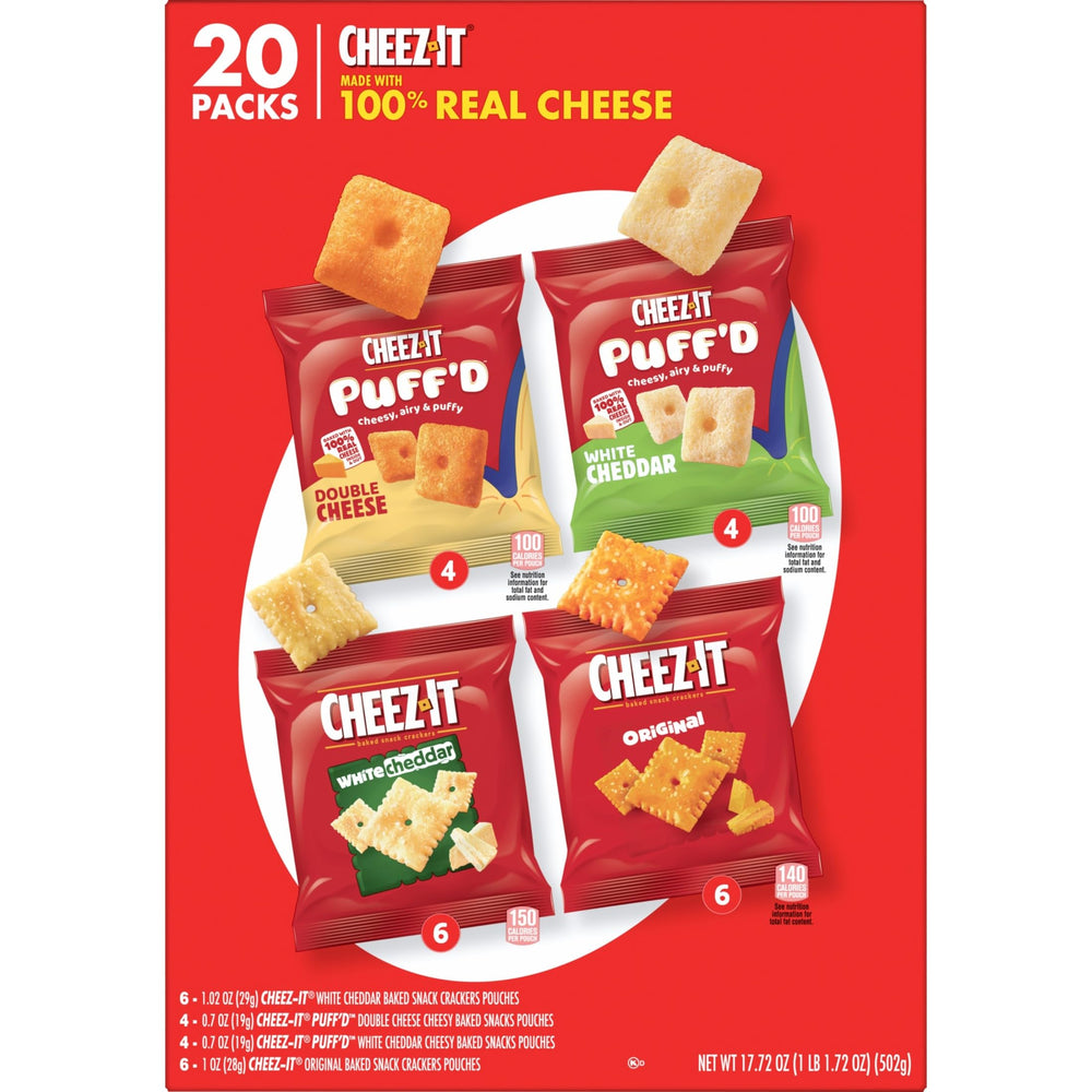 Cheez-It snack on the go, great for school or travel