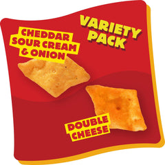 Cheez-It Snap'd thin crispy bites showcase real cheese inside and out