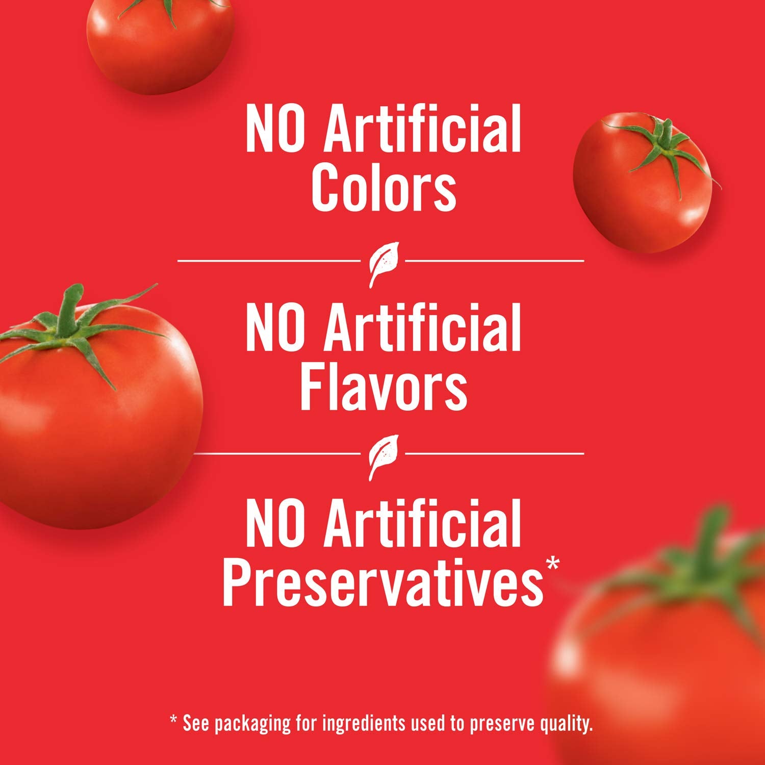 Chef Boyardee Italian tomato sauce coats meaty bites with aroma