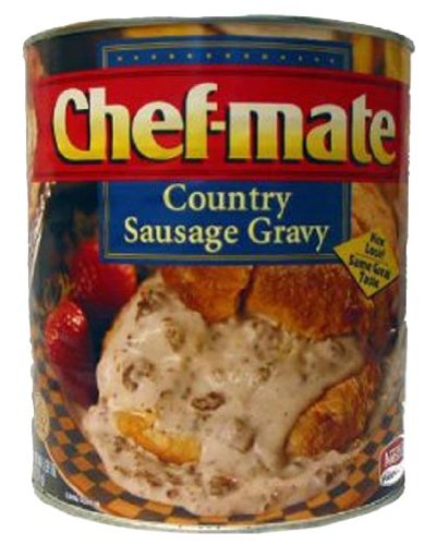 Steam-table holding Chef-mate gravy keeps service warm for hours.