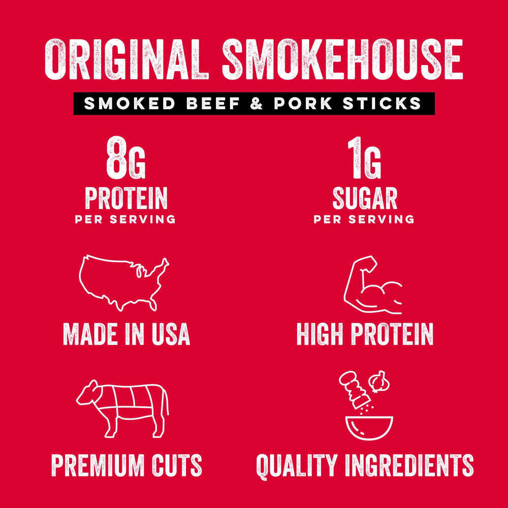 Close-up of Original Smokehouse flavor reveals garlic, pepper, and smoke aroma.