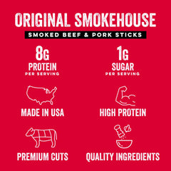 Close-up of Original Smokehouse flavor reveals garlic, pepper, and smoke aroma.