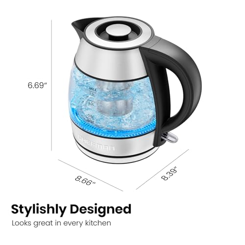 Chefman electric kettle gift idea for tea lovers