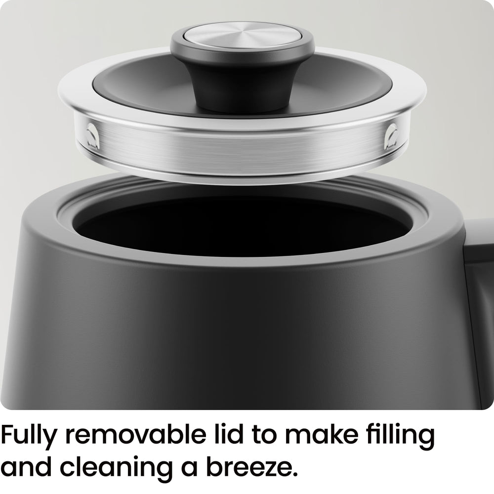 Chefman gooseneck kettle lift-out lid simplifies sink filling