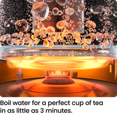 Chefman tea infuser removable lid for loose-leaf brewing