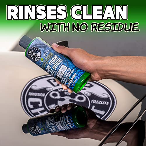 Chemical Guys Honeydew Snow Foam truck wash scene demonstrates versatile vehicle compatibility.