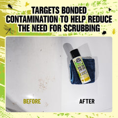 Chemical Guys mirror area treatment lifts grime for safer wipe.