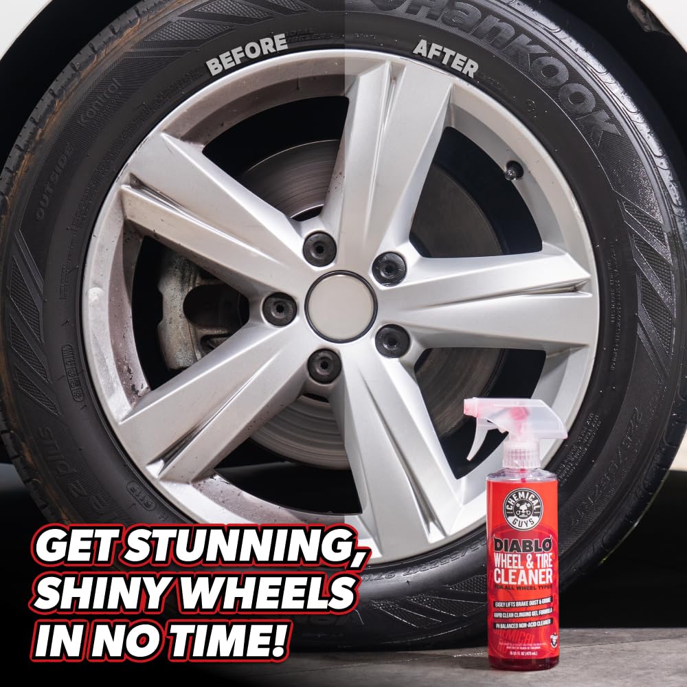 Chemical Guys 17-piece detailing kit supports at-home car care on cars, trucks, and SUVs.