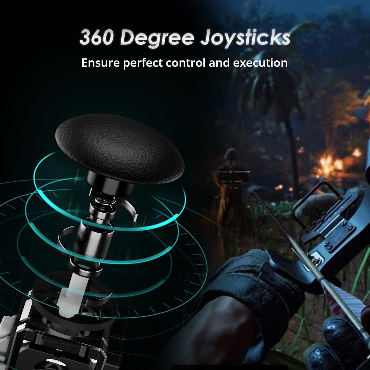 CHENGDAO Dual vibration PS3 controller enhances tactile feedback during play