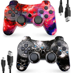 CHENGDAO Ghost Style PS3 controller with ergonomic grip for long gaming sessions