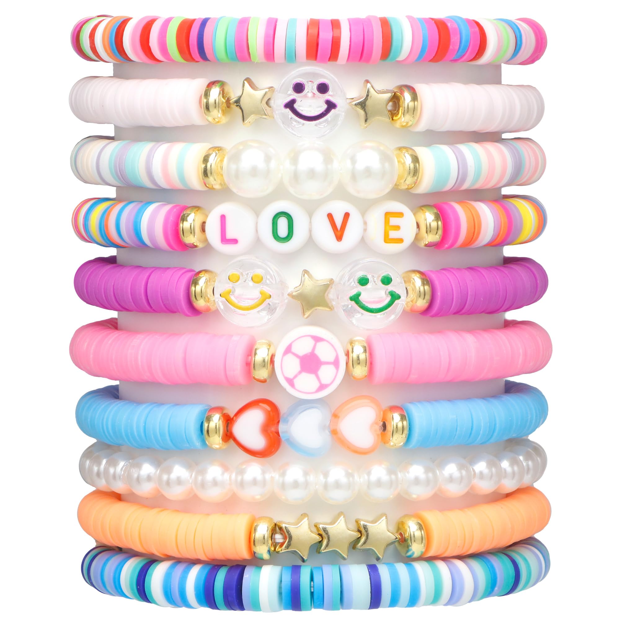 CHENSILAIYI beaded friendship bracelets collection in vibrant colors for everyday wear