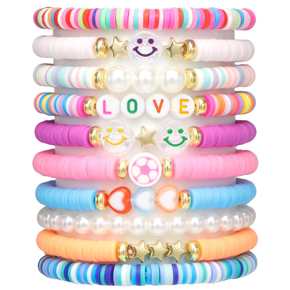 CHENSILAIYI beaded friendship bracelets collection in vibrant colors for everyday wear