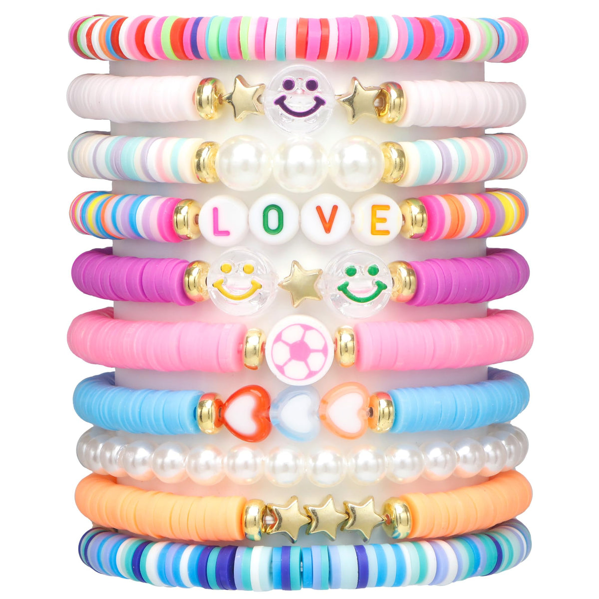 CHENSILAIYI beaded friendship bracelets collection in vibrant colors for everyday wear