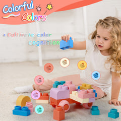 Chenxuanbro certified safe blocks with soft edges for gentle tactile play.