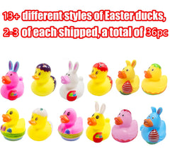 Cherislpy bunny ducks 2.16-inch for gentle bath play and themed decor.