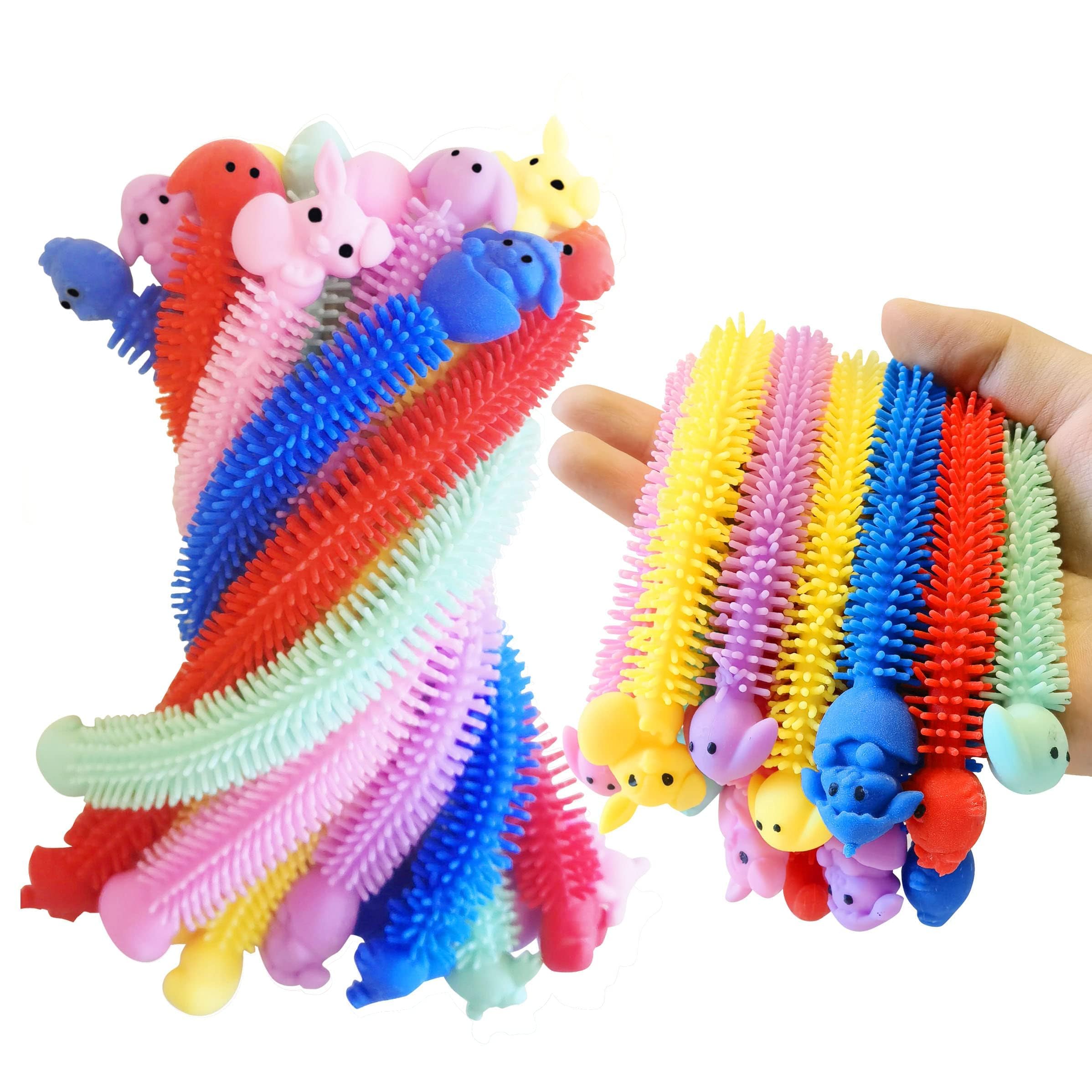 Cherislpy bunny-stretchy strings offer tactile play and stress relief for kids.