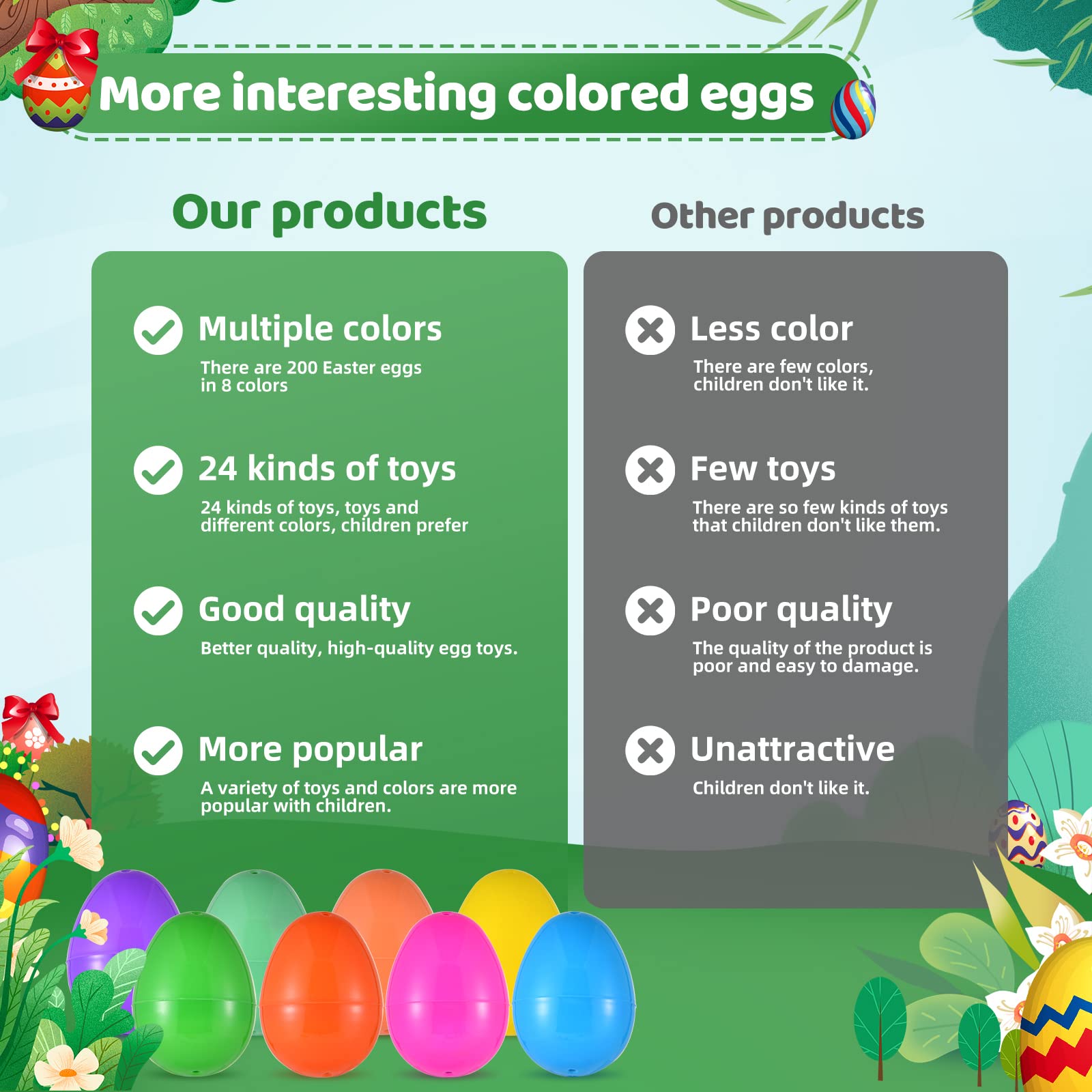 Cherislpy Easter basket fillers ideal as party favors and prizes.