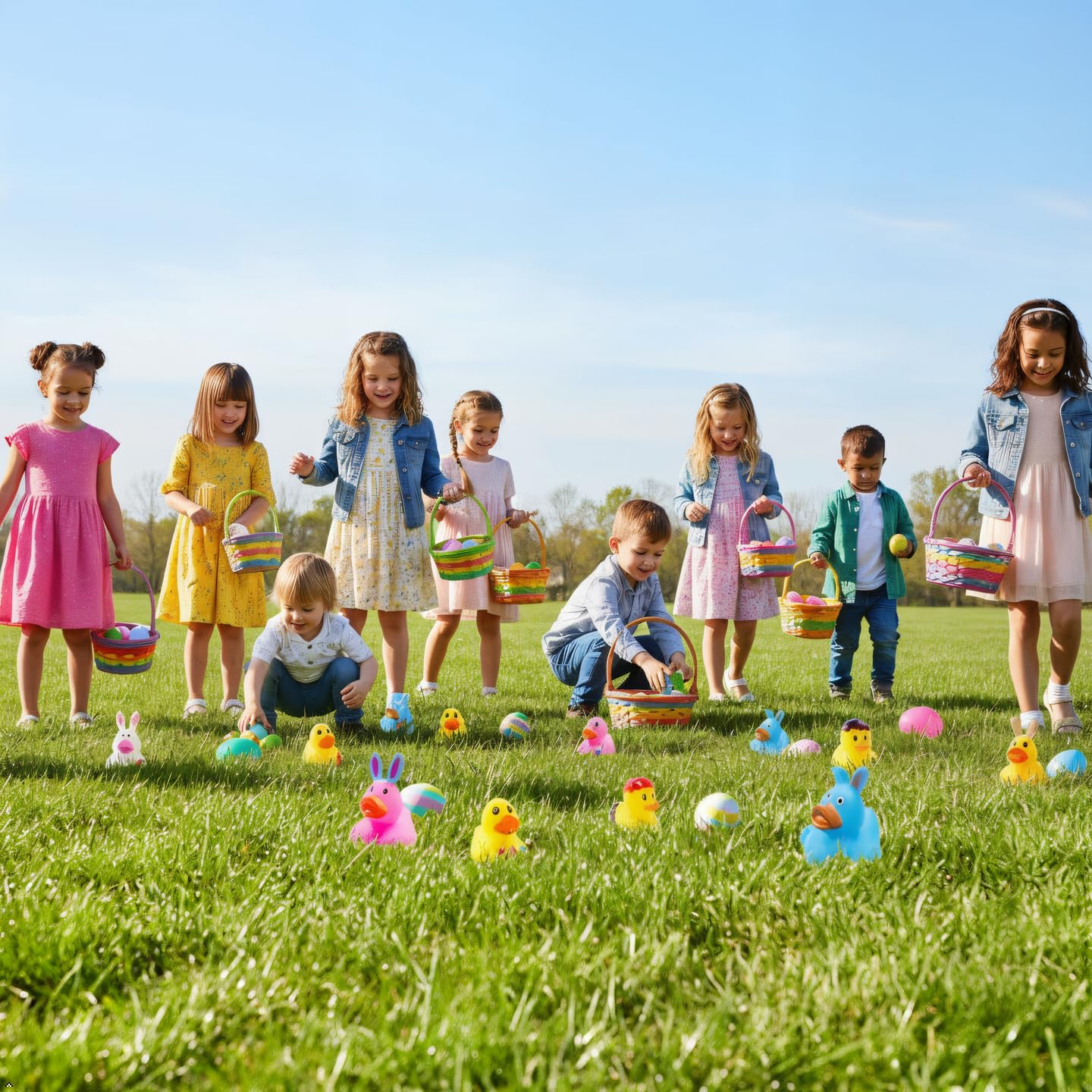 Cherislpy party favors ducks for kids' parties with safe, lightweight bath fun.