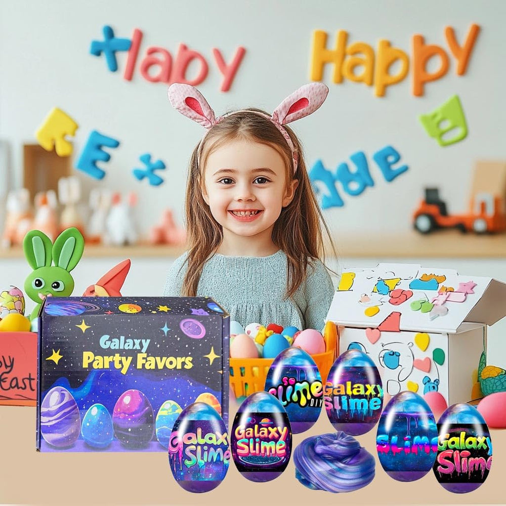 Cherislpy portable reusable slime eggs easy to carry for fun on the go.