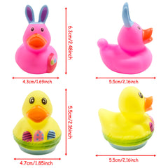 Cherislpy washable non-toxic ducks ideal for safe, easy cleanup after bath time.