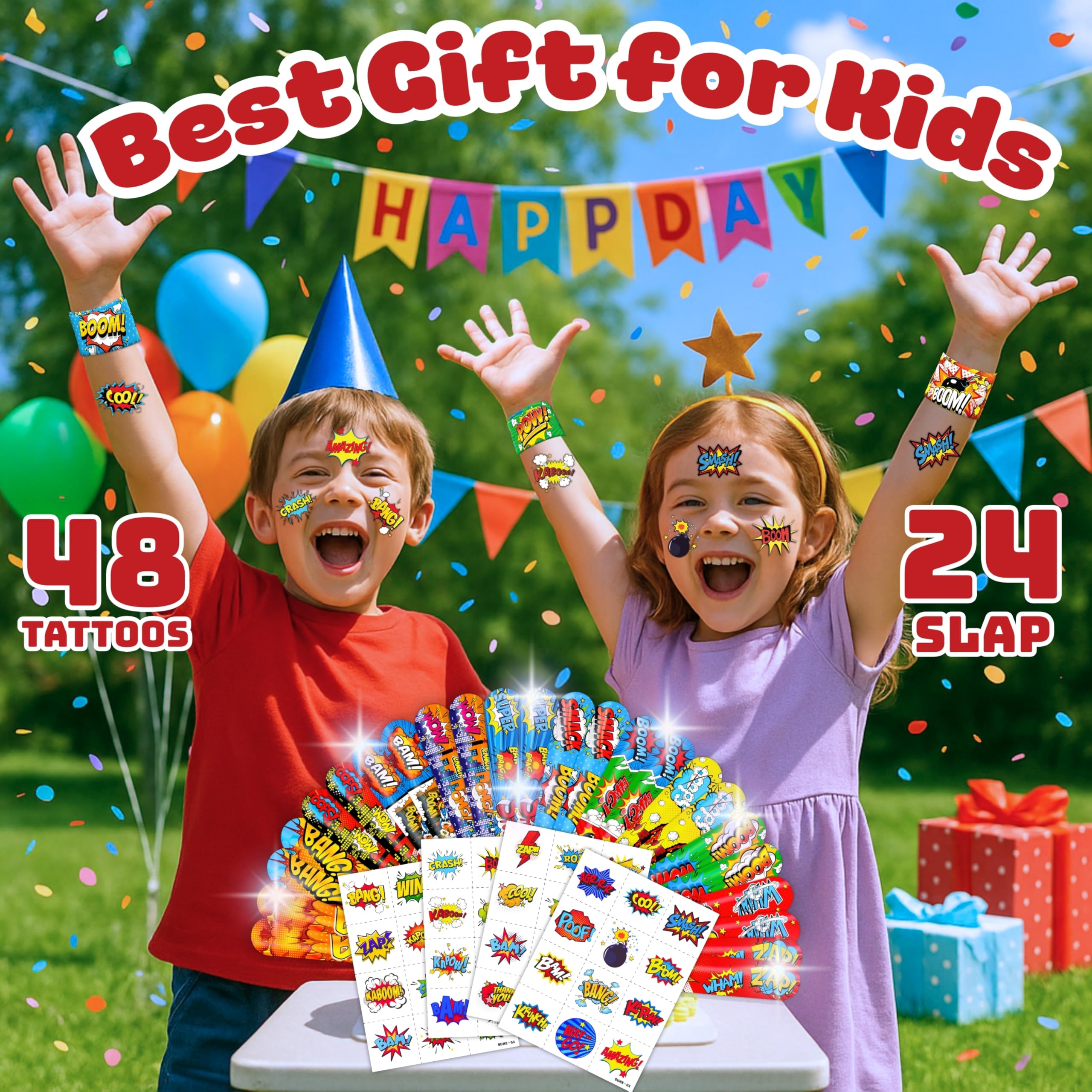 Cherisnowy slap bracelets close-up, durable steel-core bands with soft PVC for safe wear.