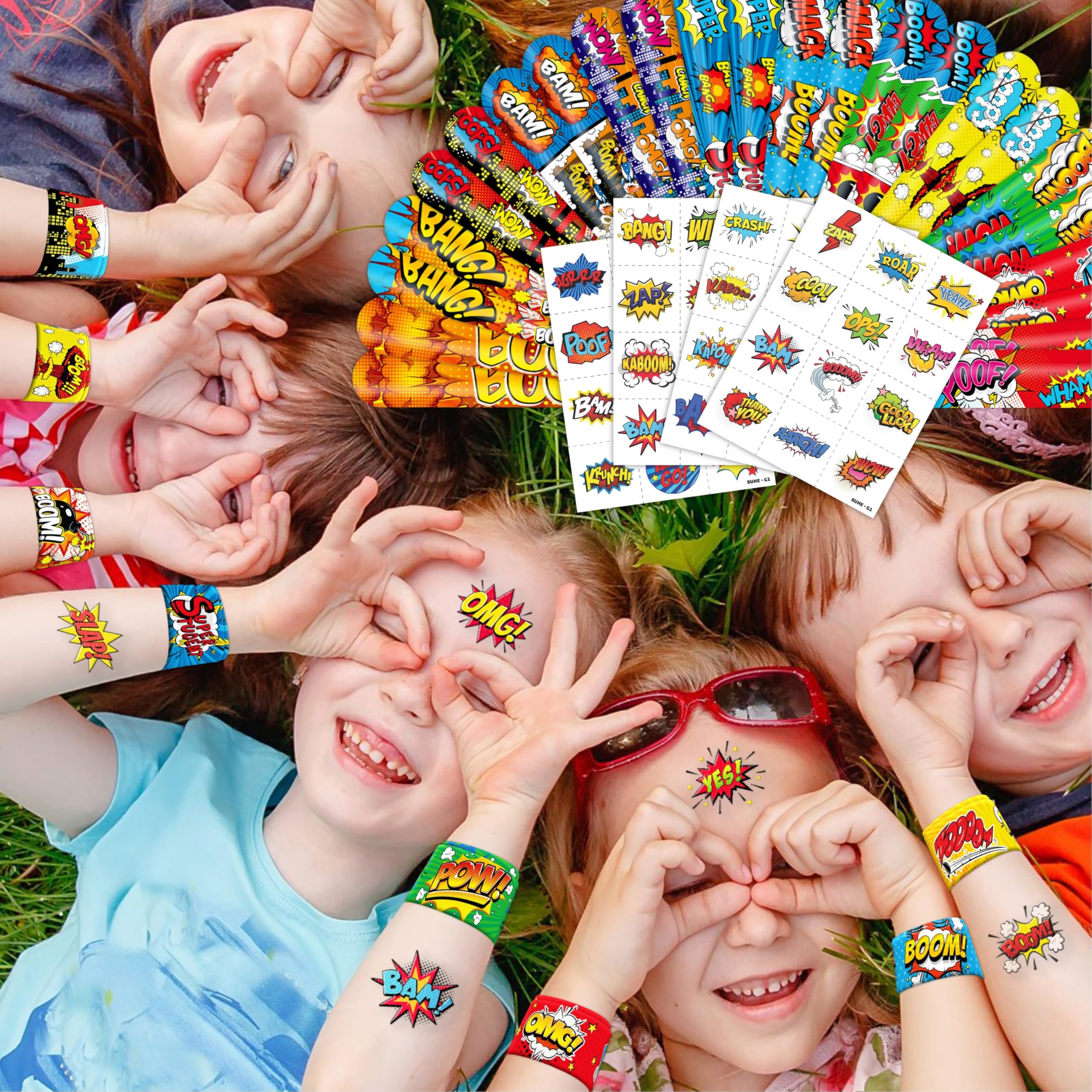 Cherisnowy tattoo-driven play, kids apply tattoos with water and wash away.