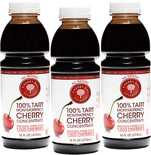 Cherry Bay Orchards Tart Montmorency concentrate 16oz bottle for natural sleep support