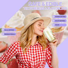 Cherrysea edible glitter spray gold-silver duo adds versatile shimmer for cakes and cookies
