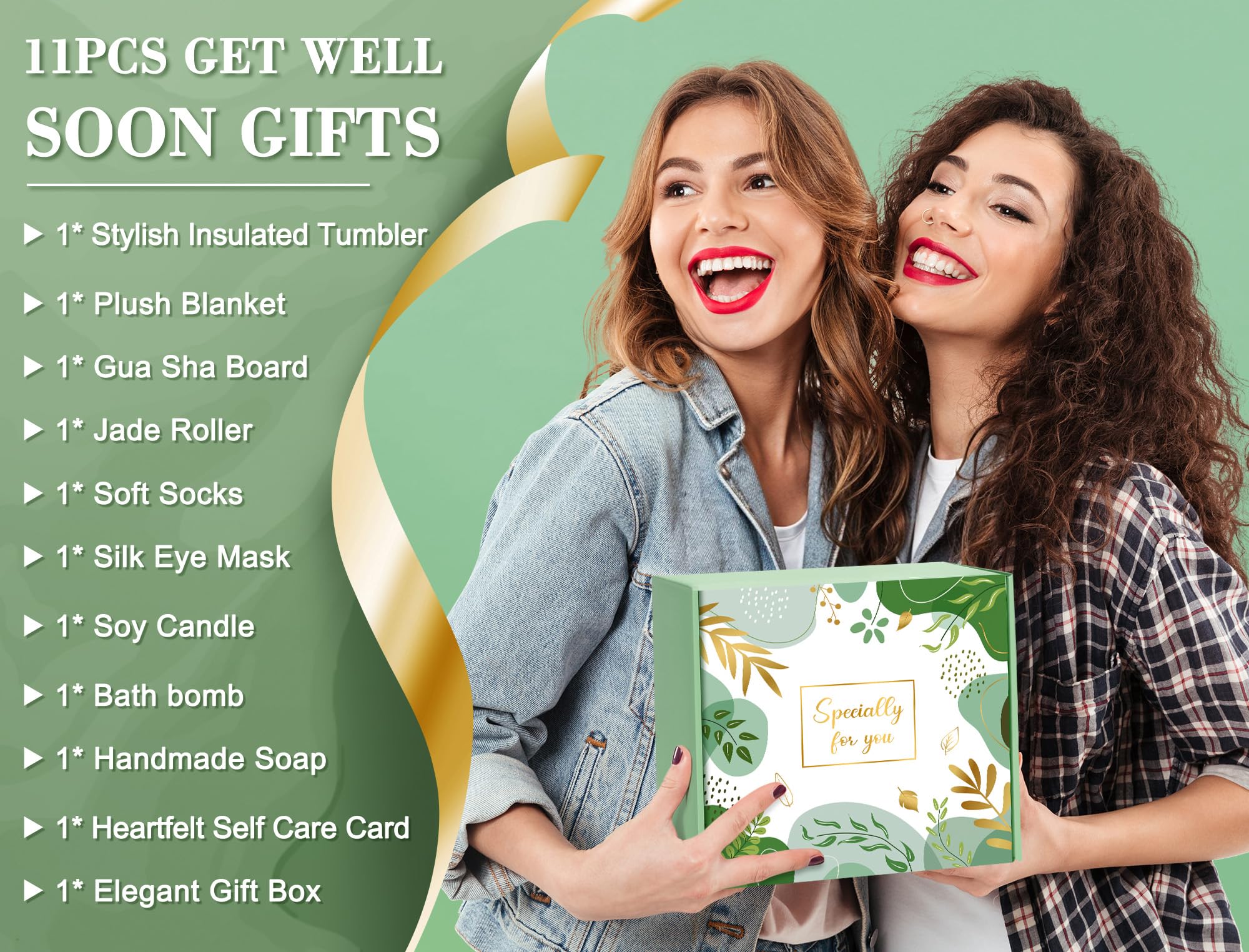 CHESACE jade roller and gua sha set for at home pampering routines.
