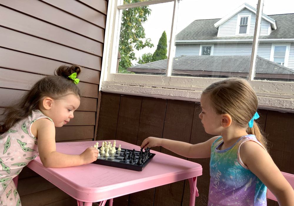 Chess Armory storage box keeps pieces and board protected during travel