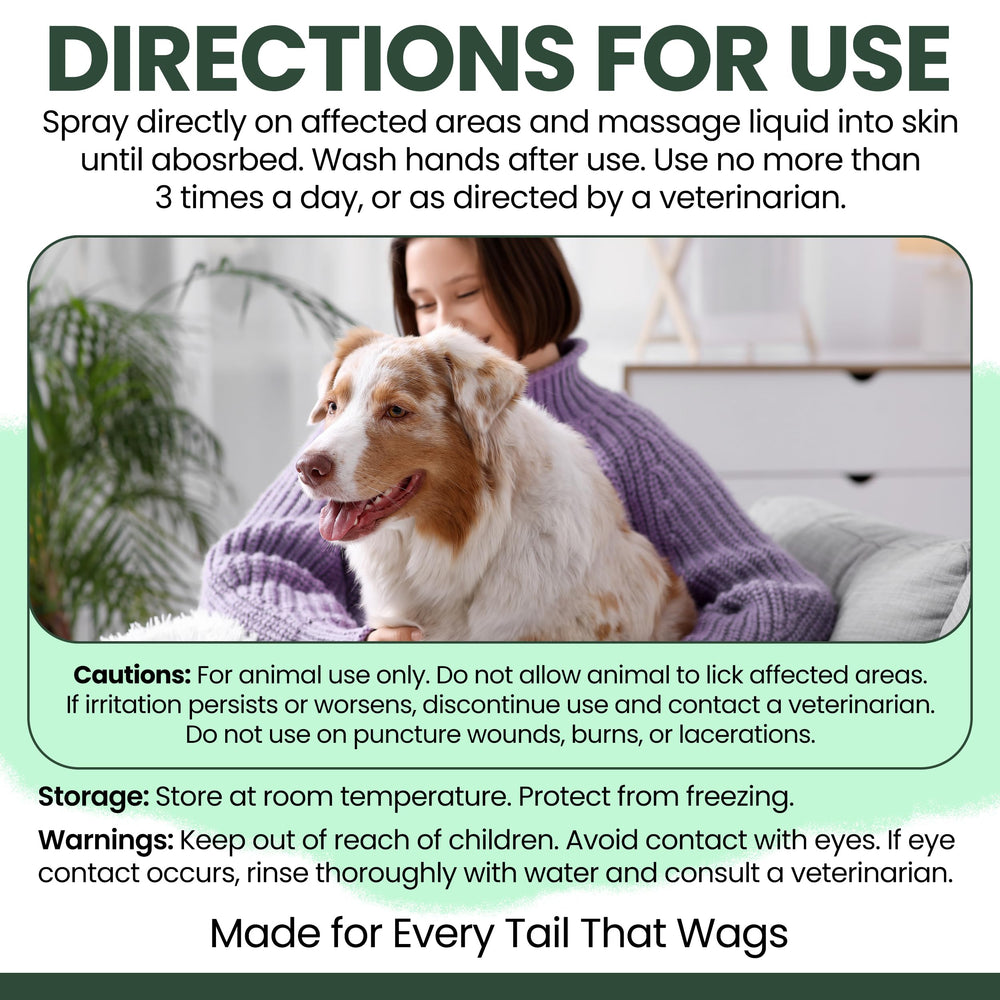 Chew + Heal Labs fabrique-aux-etats-unis — produit de qualité pour chiens.