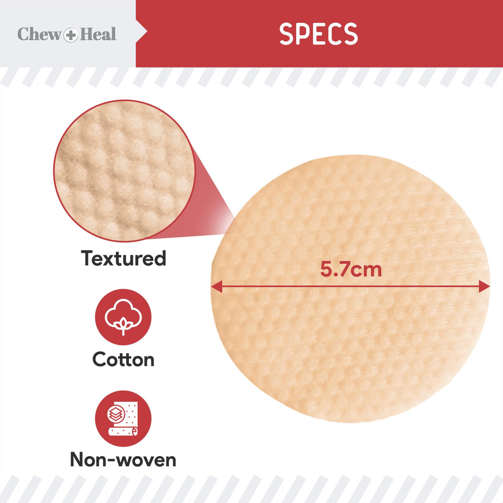 Chew Heal Labs chlorhexidine and ketoconazole balance the skin