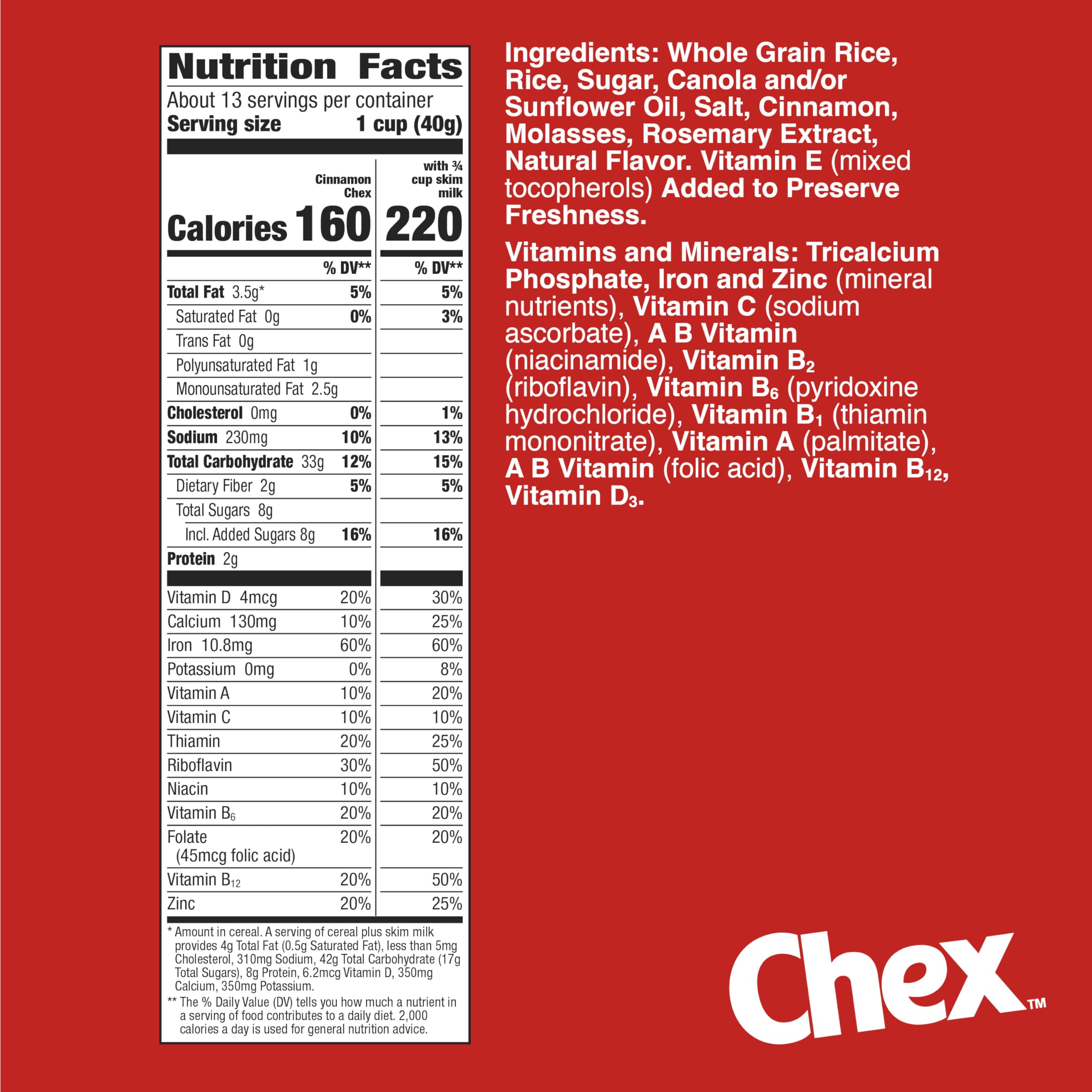 Pouring Chex Cinnamon cereal into a bowl for a quick gluten-free morning.