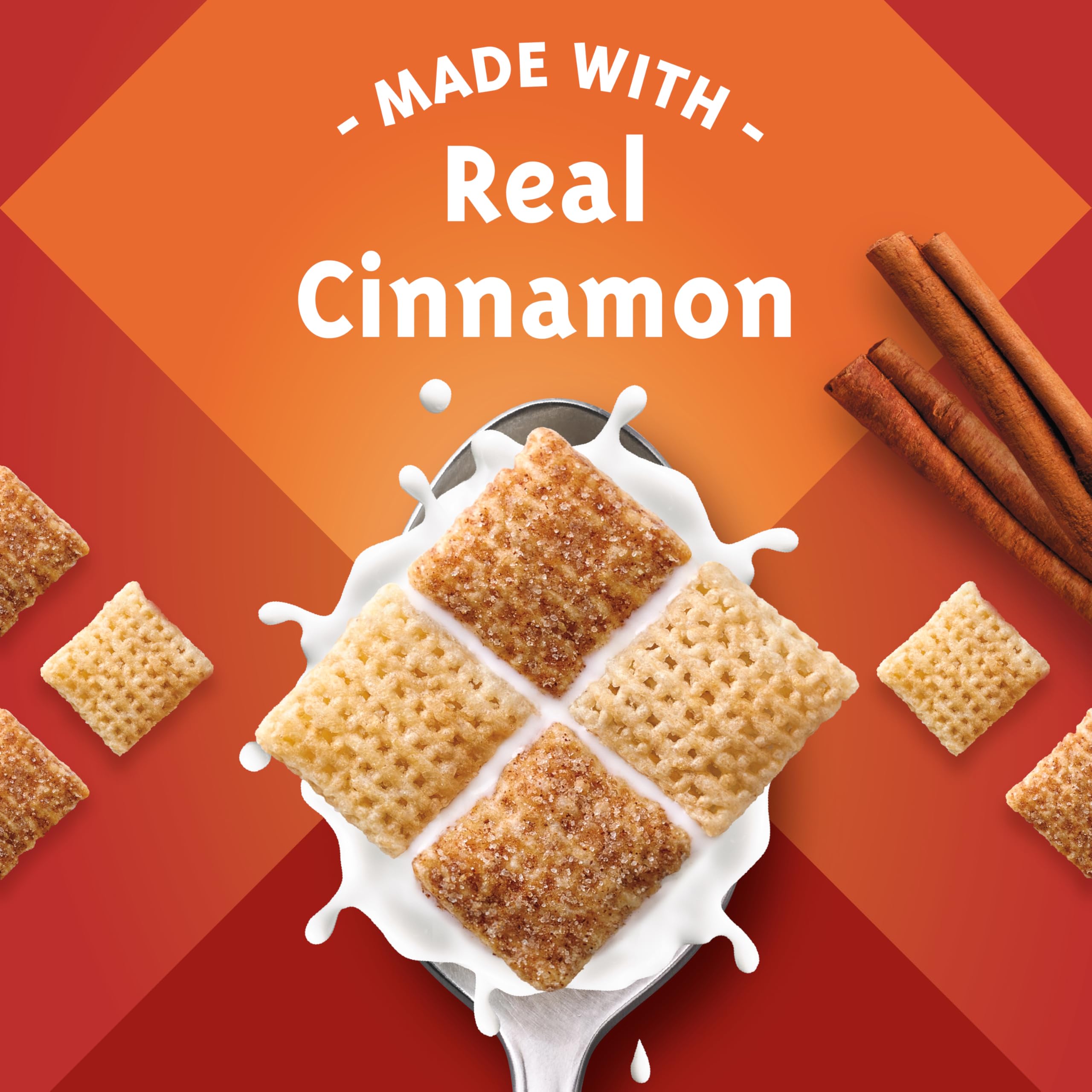 Chex Cinnamon cereal snack pack ready for gluten-free lunch boxes.