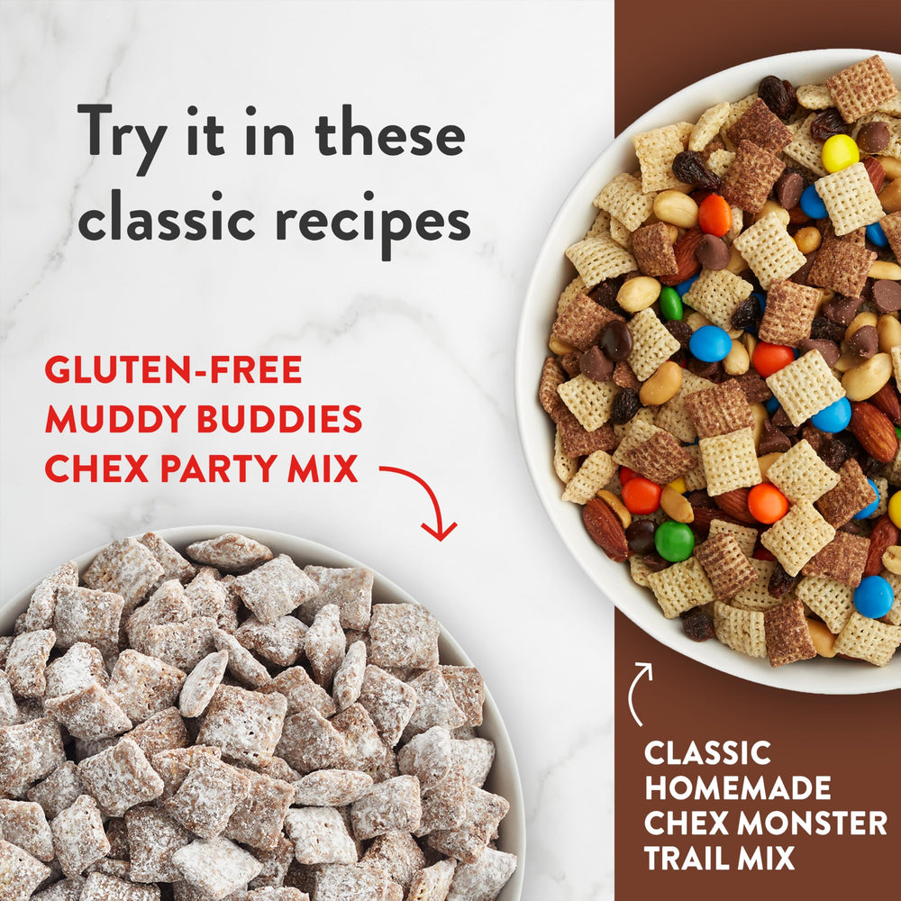 Chex family-size box ready for family breakfasts and snack moments.