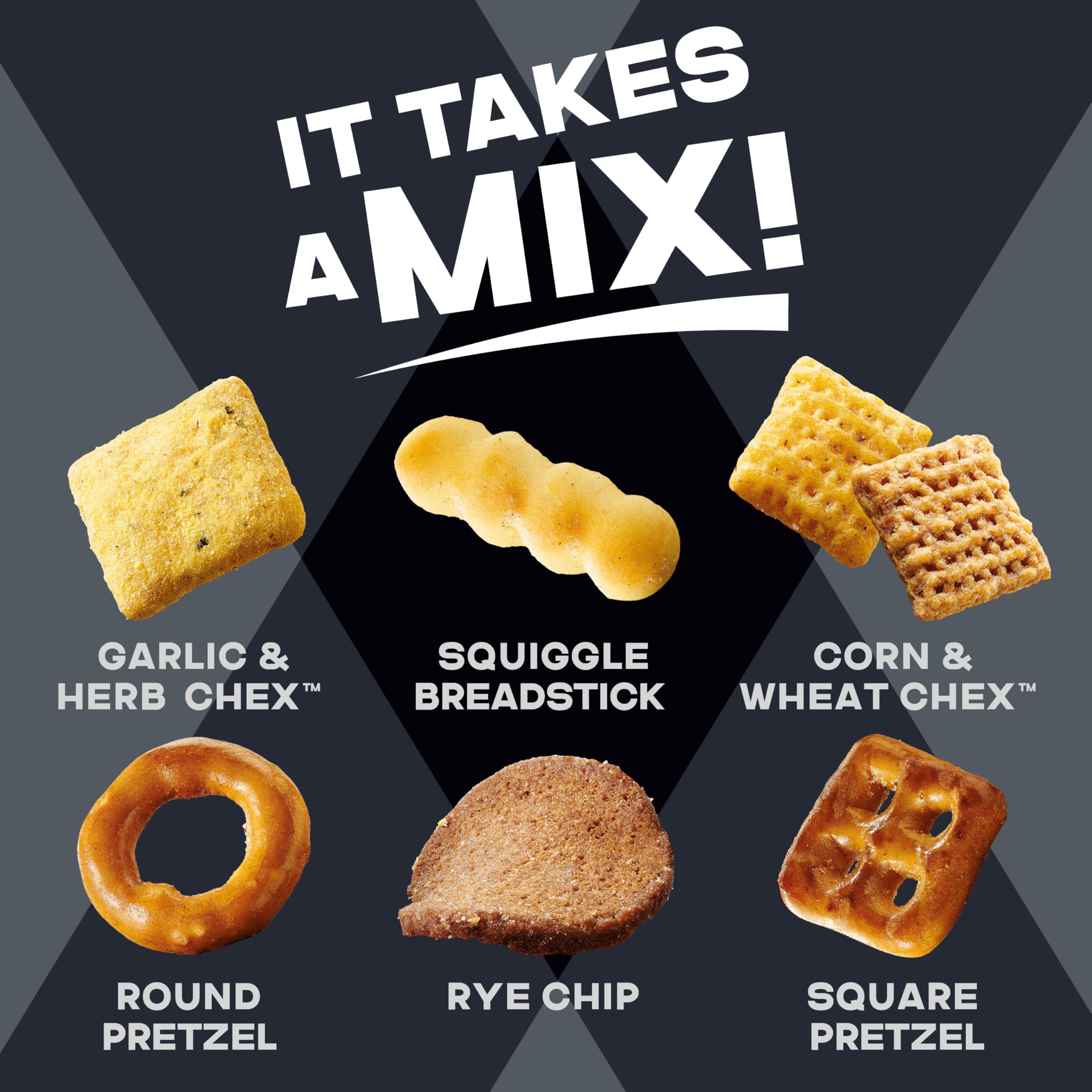 Chex Mix Bold Garlic and Herb rye chips deliver zesty bite at gatherings