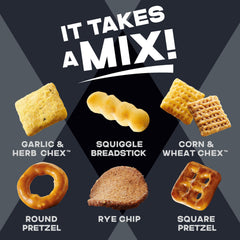 Chex Mix Bold Garlic and Herb rye chips deliver zesty bite at gatherings