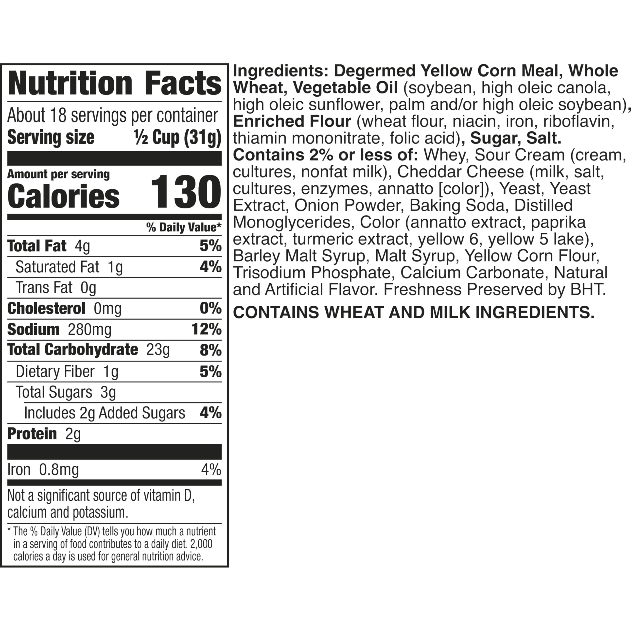 Chex Mix Cheddar Snack components showing variety and texture.
