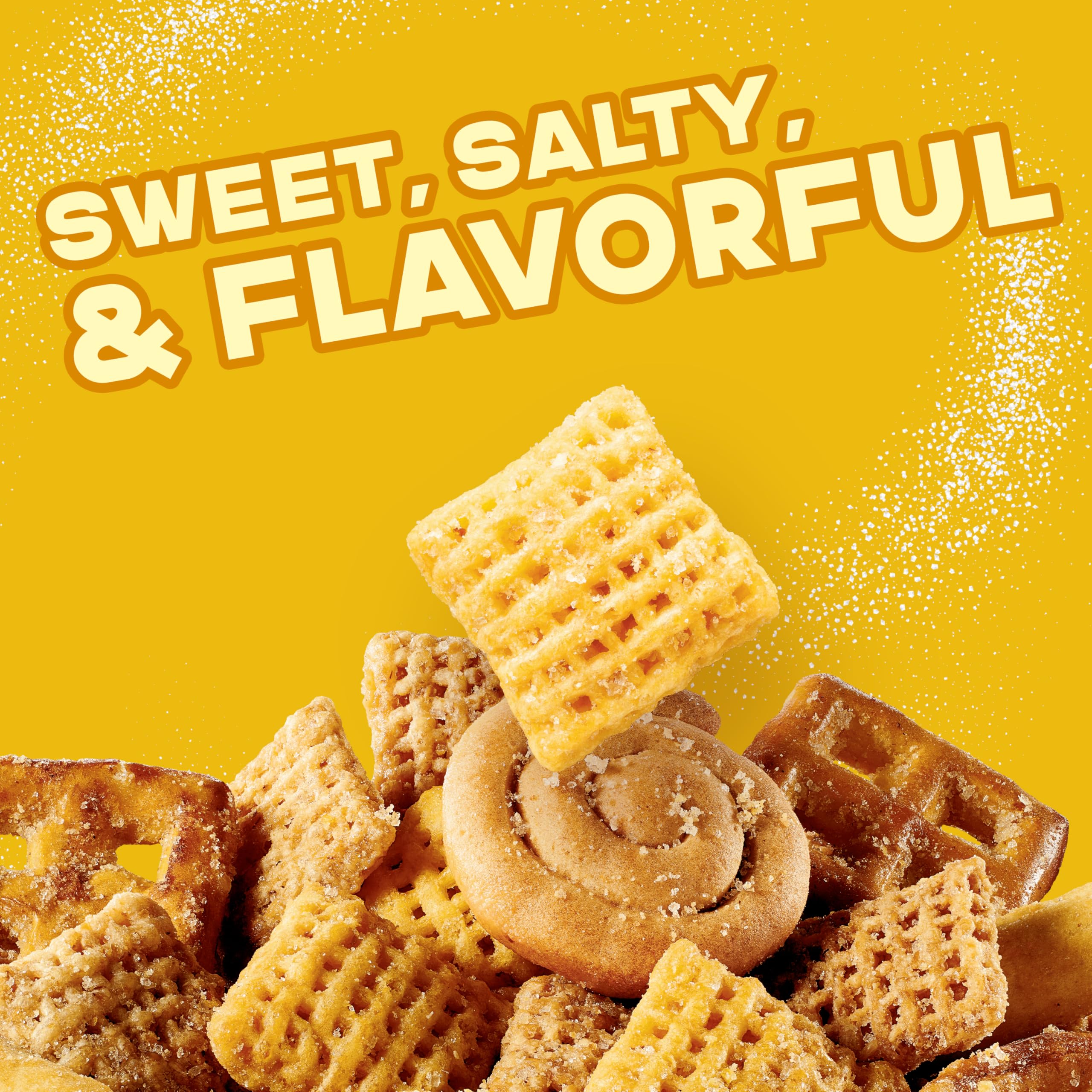 Chex Mix mini vanilla breadsticks add texture to every bite