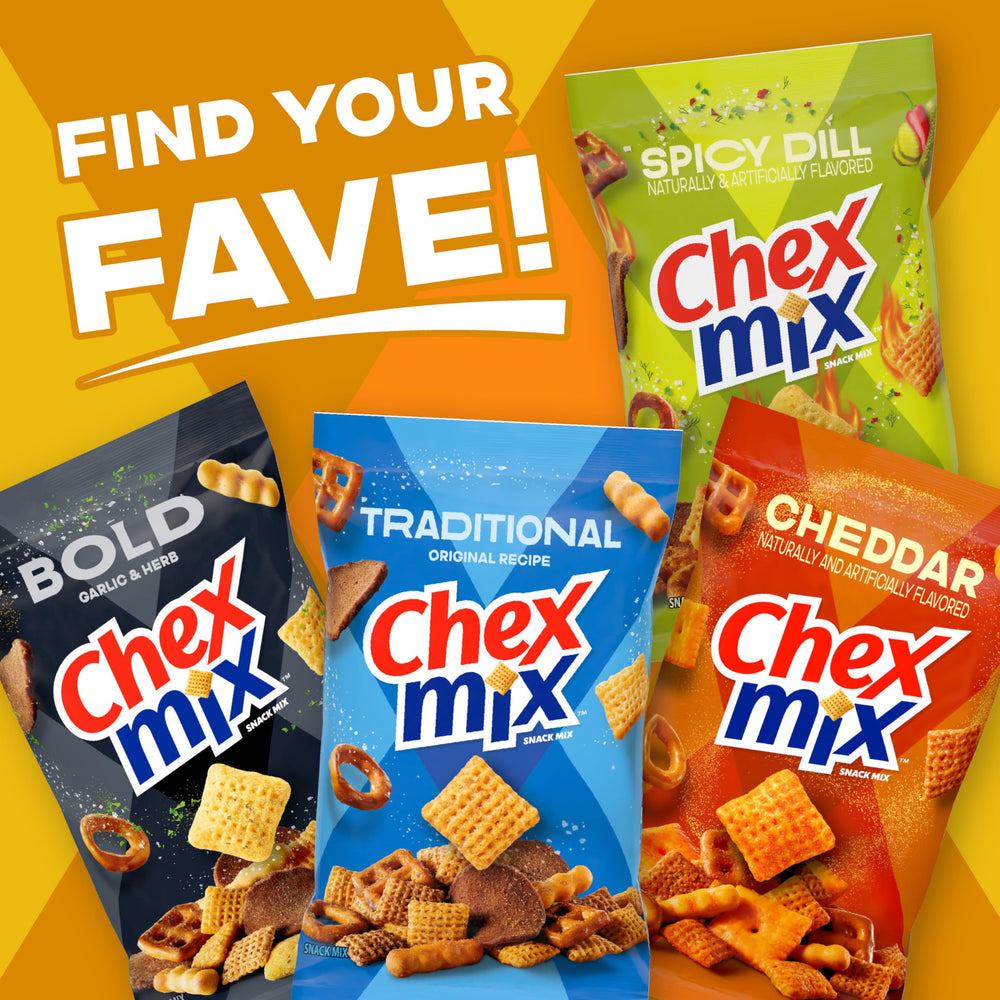 Chex Mix party snack tray encourages shared nibbling at events